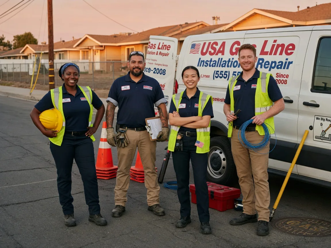 Gas Line Installation company in Shawmut, MT